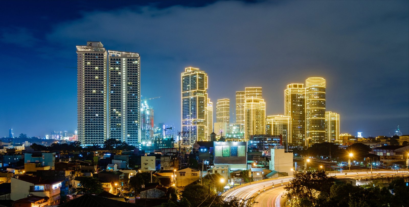 Makati city night